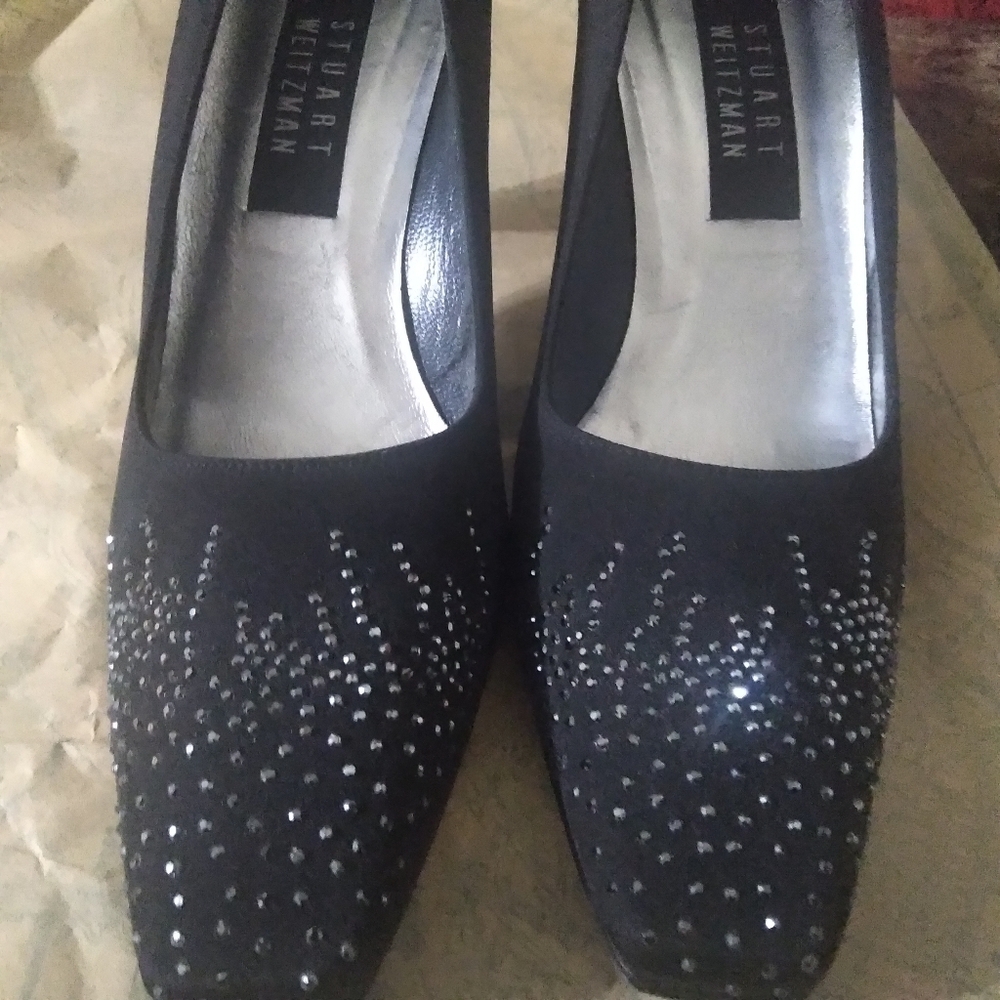Stuart Weitzman black pumps - Picture 3 of 12